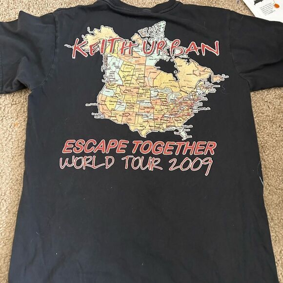 Keith Urban 2009 Music Band Tour Tshirt - Picture 3 of 4
